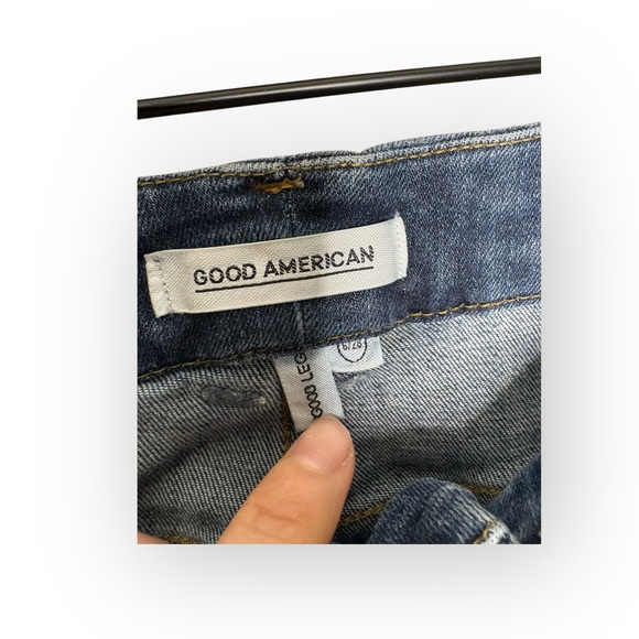 Good American Good Legs Skinny Jeans In Blue 265 Size 6 / 28 - Picture 5 of 11